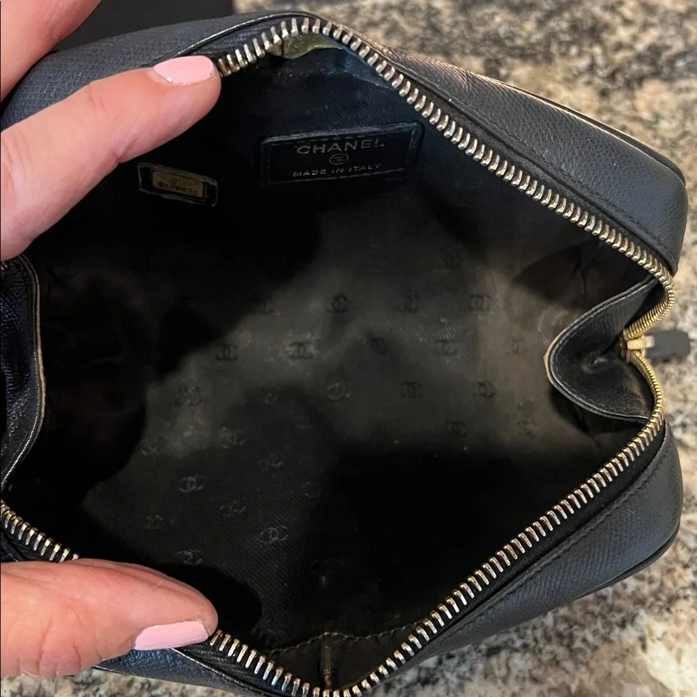 Chanel Black Pouchette